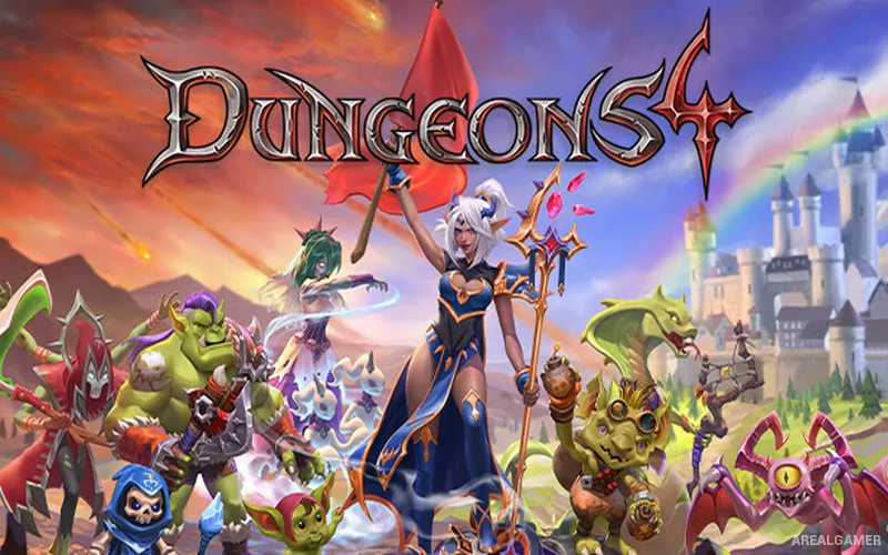 Dungeons 4 Cover Art
