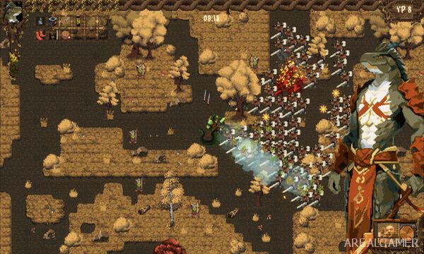 Lizard Survivors: Battle for Hyperborea Screenshot 3