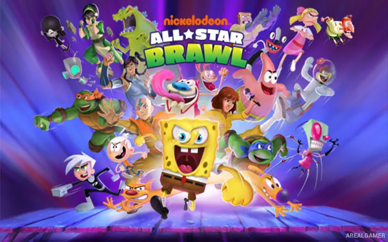 Nickelodeon All-Star Brawl 1 Cover Art