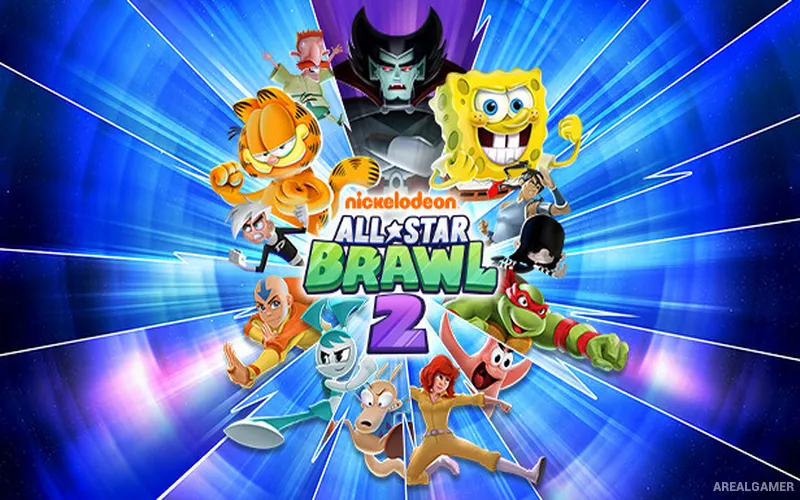 Nickelodeon All-Star Brawl 2 Cover Art