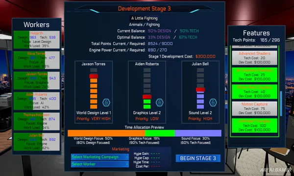 Game Dev Masters Screenshot 3