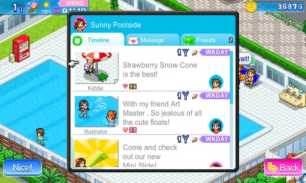 Pool Slide Story Screenshot 2
