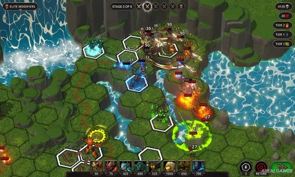 Spirits of the Hellements - TD Screenshot 3