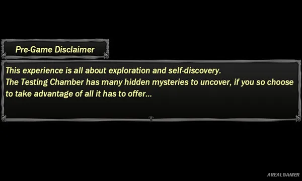 The Testing Chamber Screenshot 1