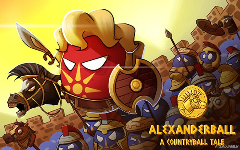 AlexanderBall: A Countryball Tale Cover Art