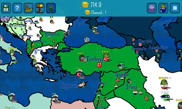 Dictators: No Peace Countryballs Screenshot 3