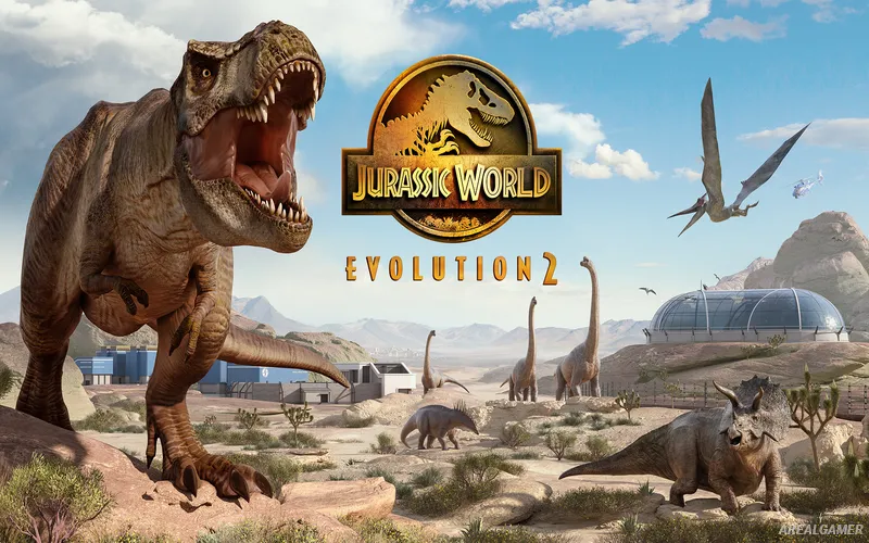 Jurassic World Evolution 2 Cover Art