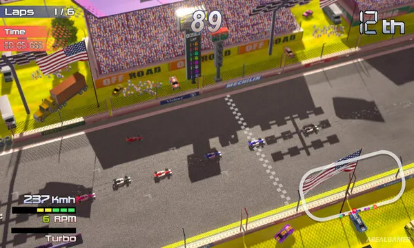 Grand Prix Rock 'N Racing Screenshot 2