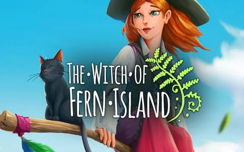 The Witch of Fern Island Cover Art