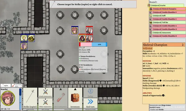 Dawnsbury Days Screenshot 1