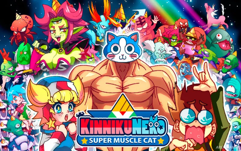 KinnikuNeko: SUPER MUSCLE CAT Cover Art