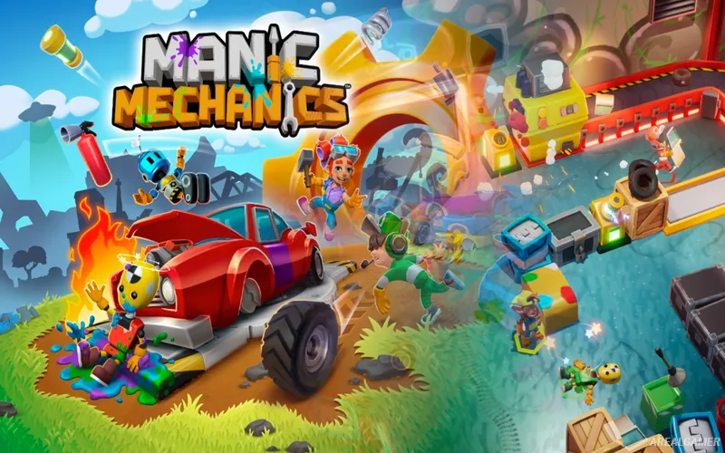 Manic Mechanics Cover Art