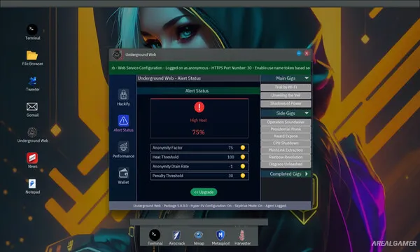 Anonymous Hacker Simulator Screenshot 1