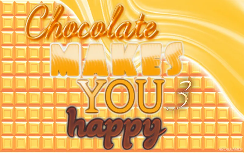 Chocolate makes you happy 3 Cover Art