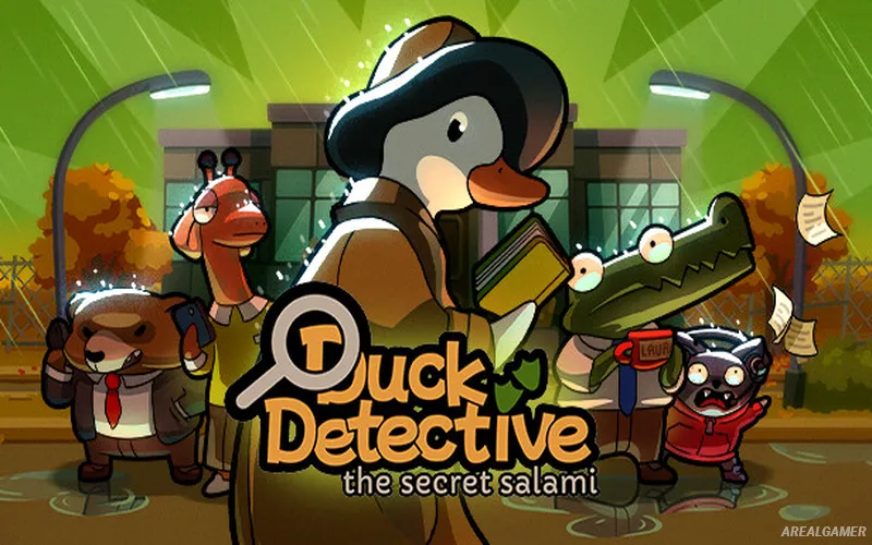 Duck Detective: The Secret Salami Cover Art