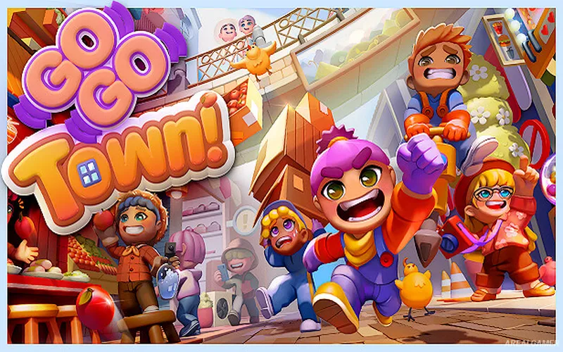 Go-Go Town! Cover Art