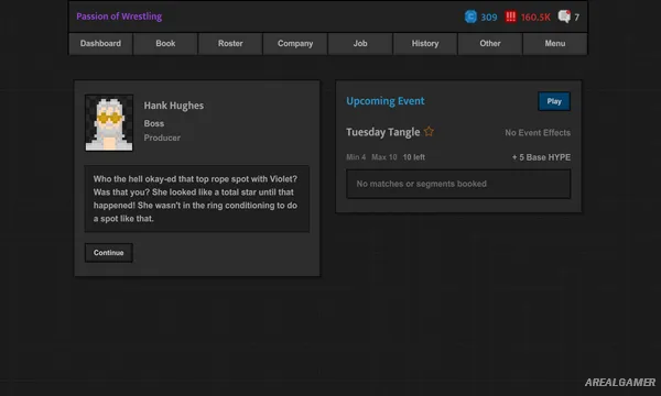 Journey of Wrestling Screenshot 1
