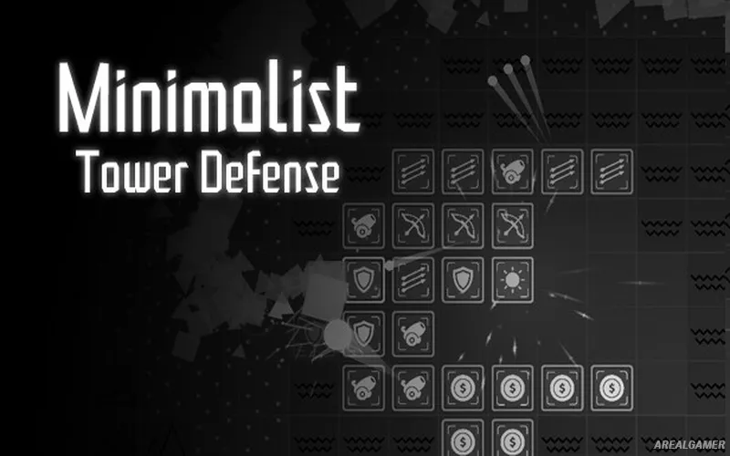 Minimalist Tower Defense Cover Art