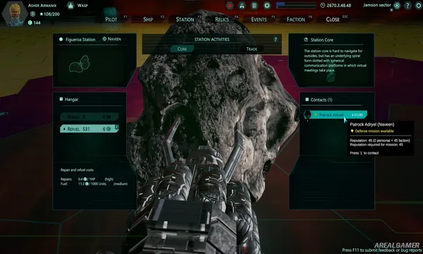 Relic Space Screenshot 1