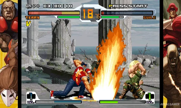 SNK VS. CAPCOM SVC CHAOS Screenshot 1
