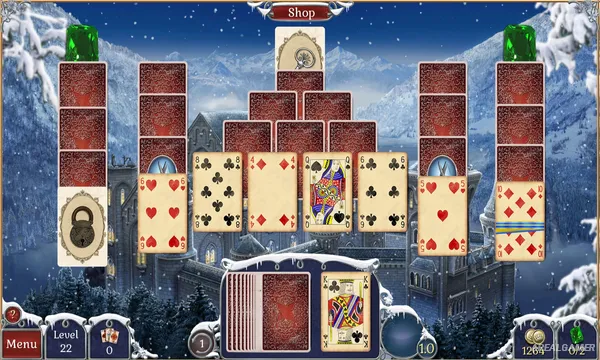 Jewel Match Solitaire Winterscapes Screenshot 2