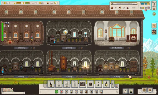 Ale Abbey - Monastery Brewery Tycoon Screenshot 1