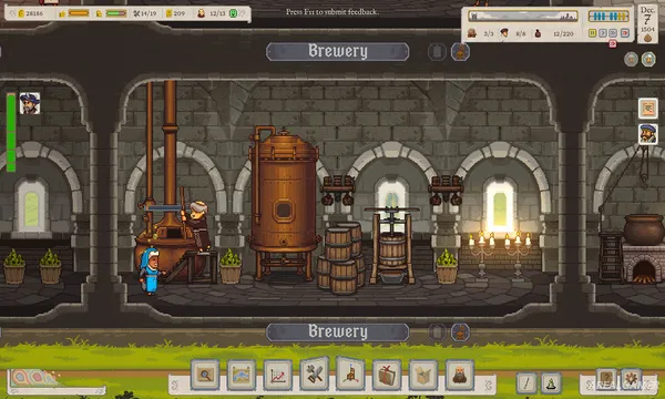 Ale Abbey - Monastery Brewery Tycoon Screenshot 3