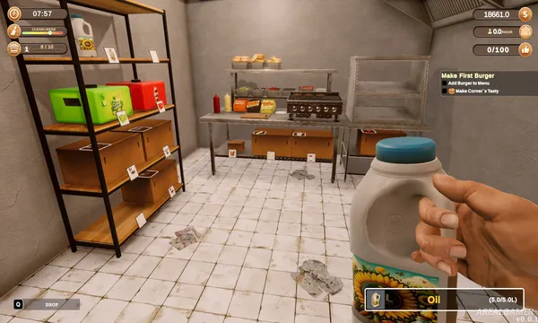 Corner Kitchen Fast Food Simulator Screenshot 3