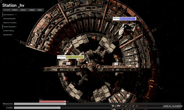 Delos: Space Traffic Control Screenshot 2