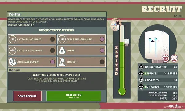 Promise Mascot Agency Screenshot 3