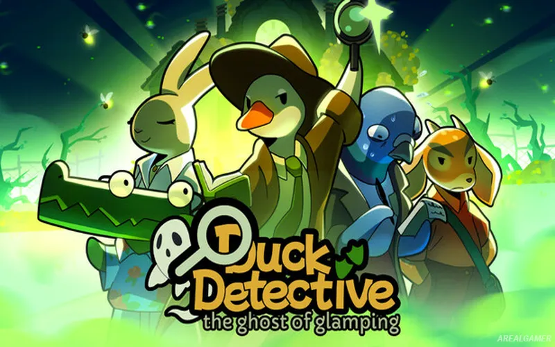 Duck Detective: The Ghost of Glamping Cover Art
