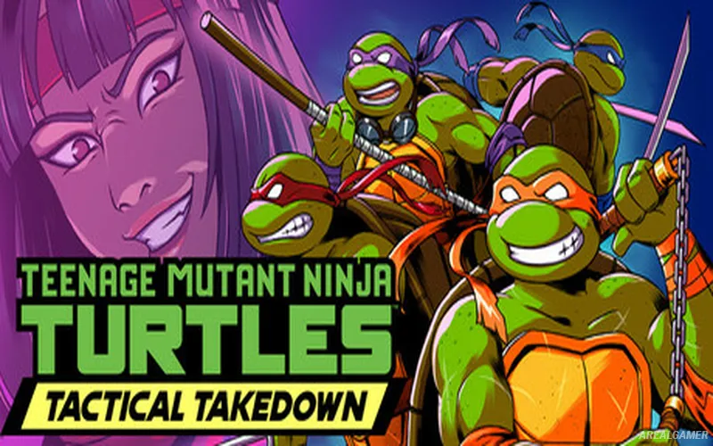 Teenage Mutant Ninja Turtles: Tactical Takedown Cover Art