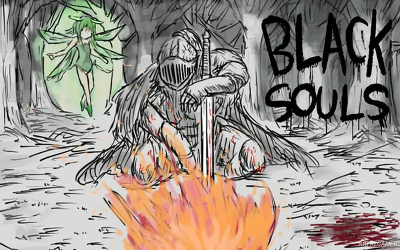 BLACK SOULS Cover Art