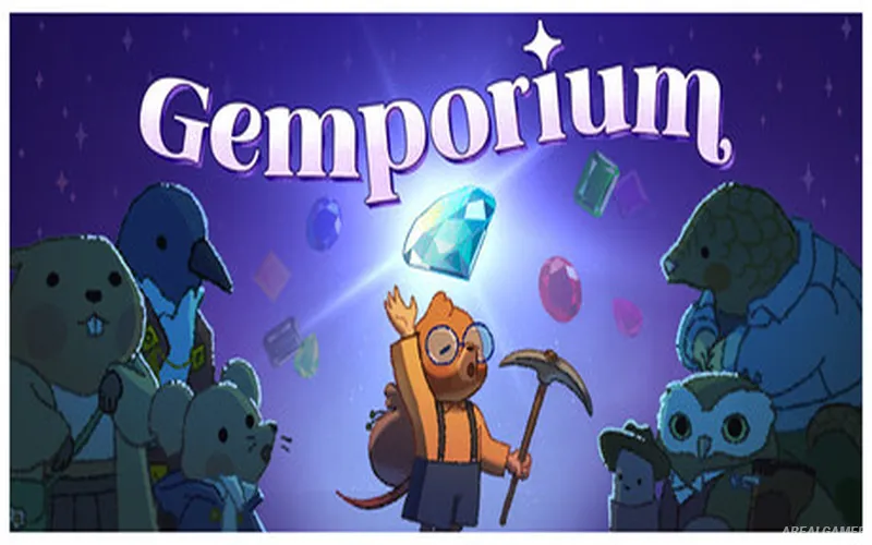 Gemporium: A Cute Mining Sim Cover Art