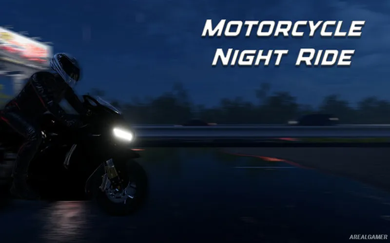 Motorcycle Night Ride Cover Art