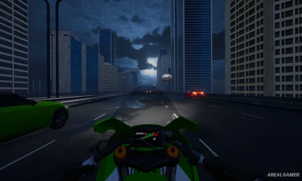 Motorcycle Night Ride Screenshot 1
