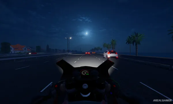 Motorcycle Night Ride Screenshot 3