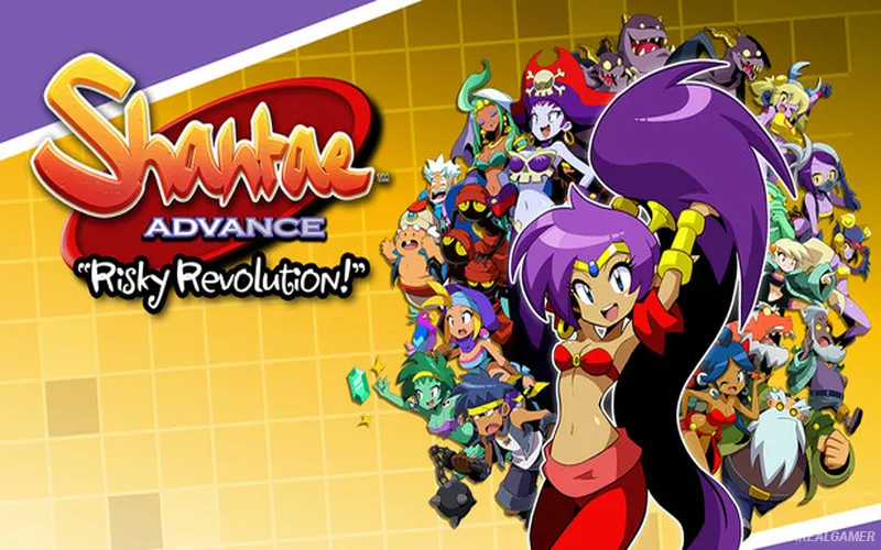 Shantae Advance: Risky Revolution Cover Art