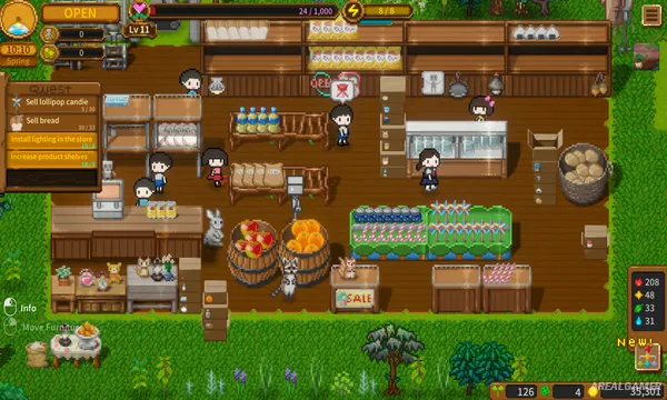 Sky End Market Screenshot 1