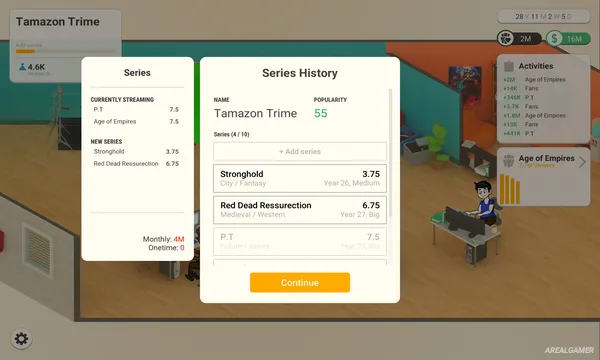 SERIES MAKERS TYCOON Screenshot 1
