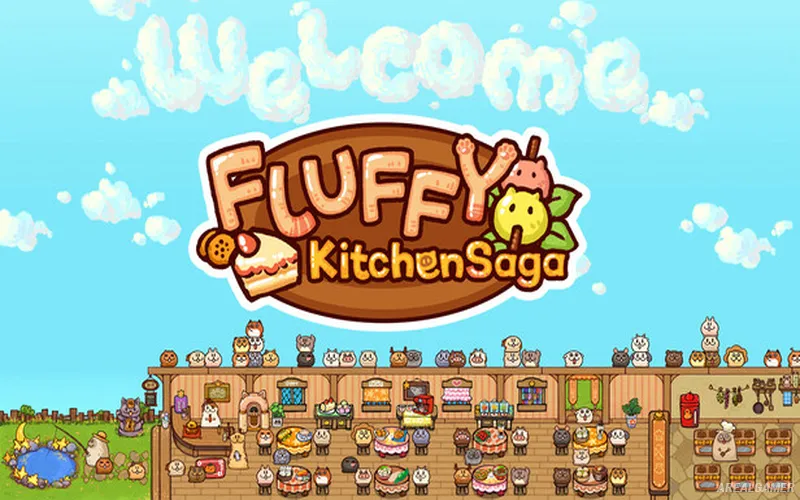 Fluffy Kitchen Saga Cover Art