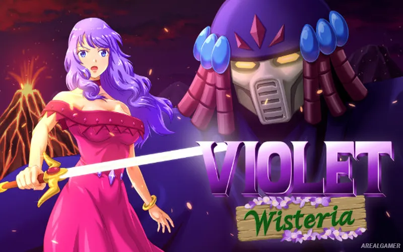 Violet Wisteria Cover Art