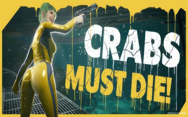 CRABS MUST DIE! Cover Art