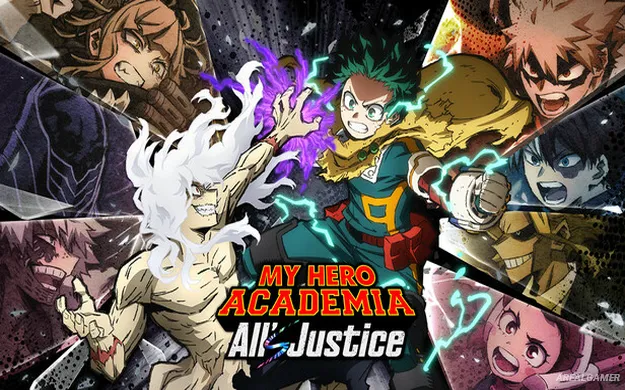 MY HERO ACADEMIA: All’s Justice Cover Art